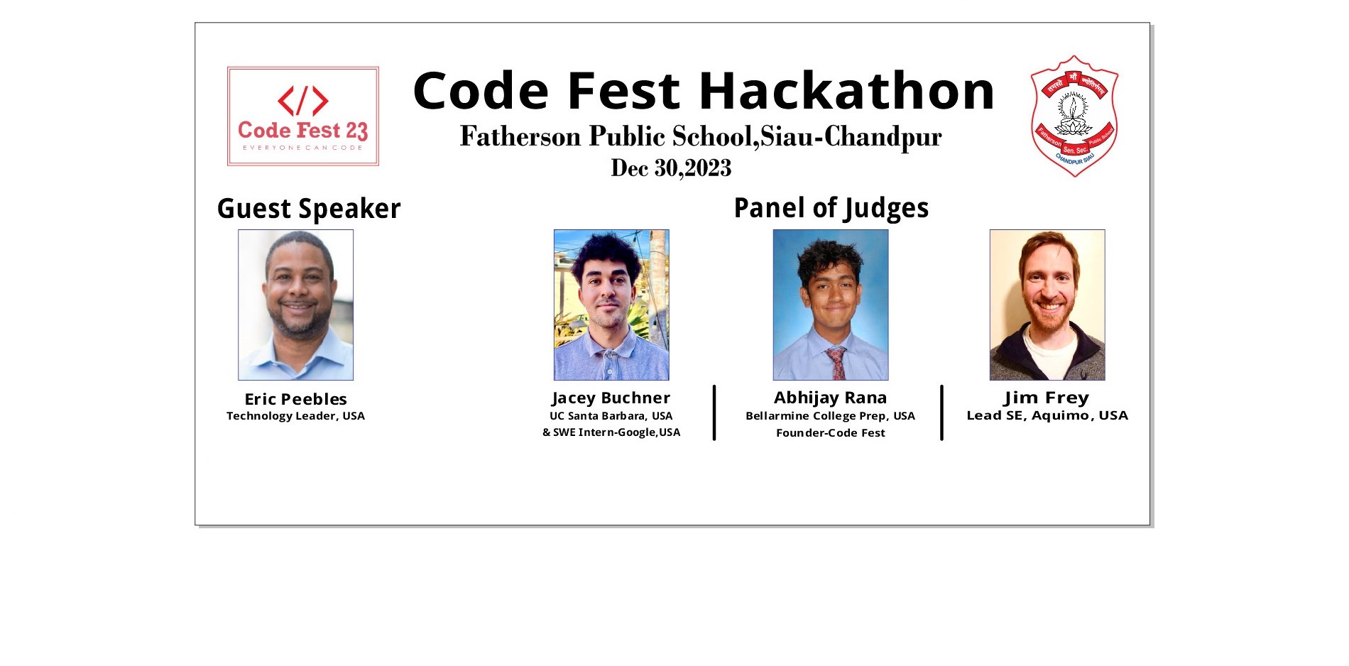 Code Fest Hackathon